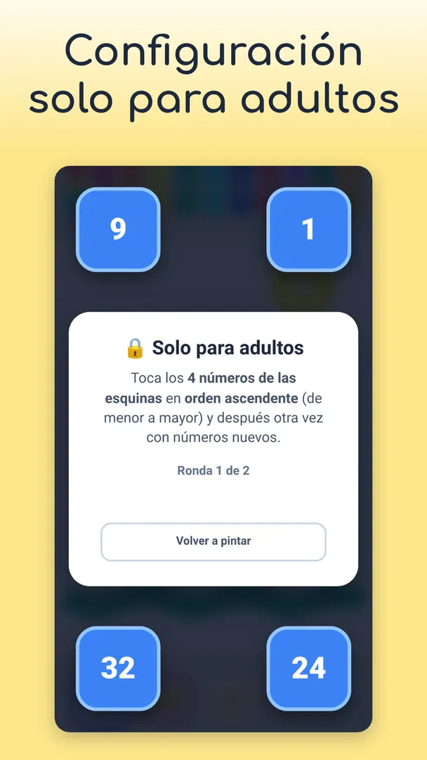 Configuración solo para adultos