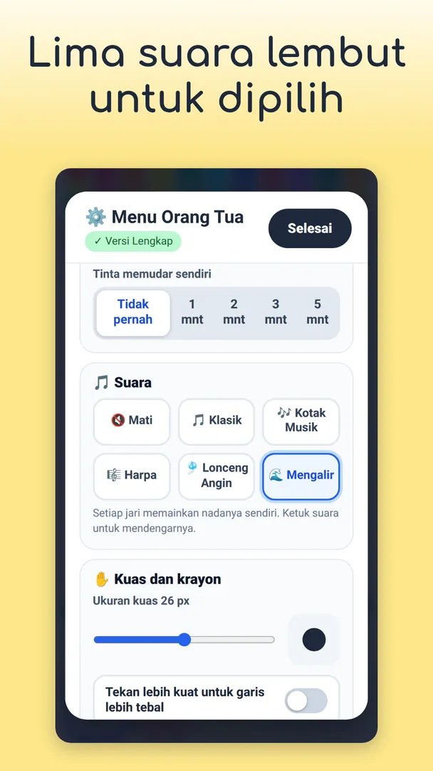 Lima suara lembut untuk dipilih