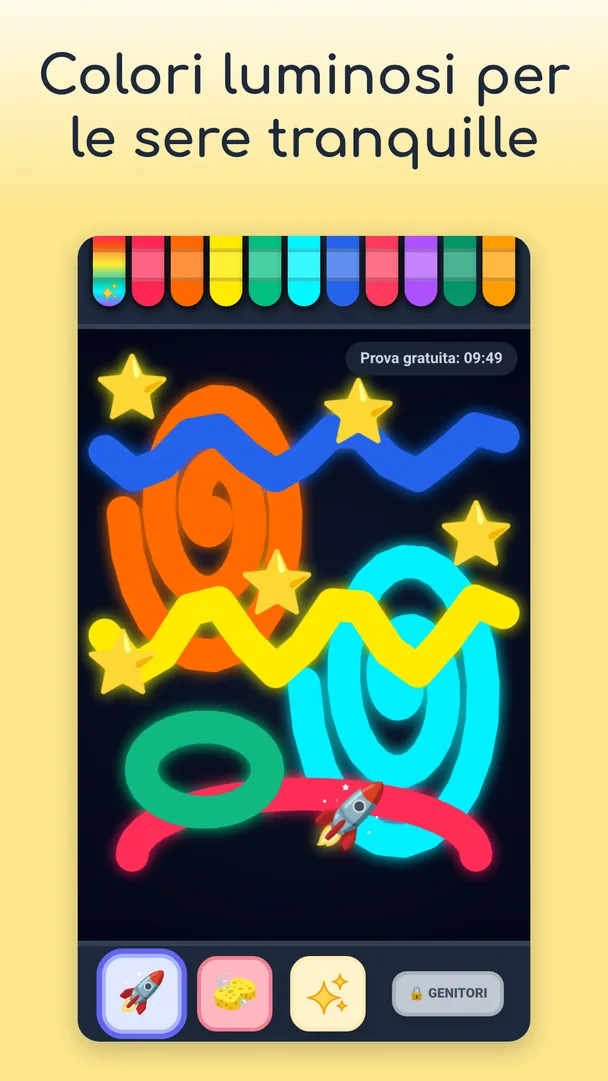 Colori luminosi per le sere tranquille